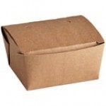Fold-Pak 01BPDINEWM Bio-Pak Dine White Microwavable Paper #1 Take-Out Container 4 3/8 Fold-Pak 01BPDINEWM Bio-Pak Dine White Microwavable Paper #1 Take-Out Container 4 3/8