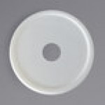 Fineline 4517-LH Quenchers Large Mason Jar Lid with Hole - 256/Case Fineline 4517-LH Quenchers Large Mason Jar Lid with Hole - 256/Case