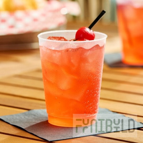 WNA Comet Frost-Flex 10 oz. Frosted Plastic Tumbler - 500/Case