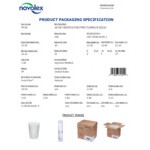 WNA Comet Frost-Flex 10 oz. Frosted Plastic Tumbler - 500/Case