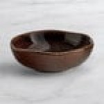 Acopa Highlands 1.5 oz. Round Hazel China Sauce Cup - Sample