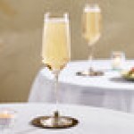Reserve by Libbey Contour 8 oz. Diamond Flute Glass - Sample