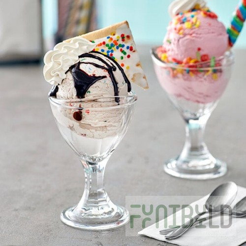 Acopa Optic 6.75 oz. Dessert Dish - Sample