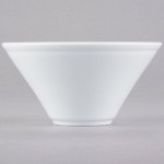 Libbey BW-5106 Chef's Selection II 5 oz. Ultra Bright White Porcelain Normandy Bowl - 24/Case