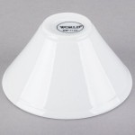 Libbey BW-5106 Chef's Selection II 5 oz. Ultra Bright White Porcelain Normandy Bowl - 24/Case