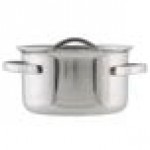 American Metalcraft MPL4 4 oz. Mini Stainless Steel Pot and Lid American Metalcraft MPL4 4 oz. Mini Stainless Steel Pot and Lid