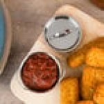 American Metalcraft MPL4 4 oz. Mini Stainless Steel Pot and Lid American Metalcraft MPL4 4 oz. Mini Stainless Steel Pot and Lid