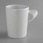 Schonwald 9356110 Signature 2.75 oz. White Porcelain Spoon-Shaped Bowl - 12/Case Schonwald 9356110 Signature 2.75 oz. White Porcelain Spoon-Shaped Bowl - 12/Case