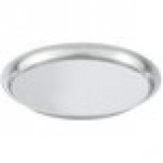 Vollrath 82005 Round Cover for 24 oz. Double Wall Bowl / Metal Display Tray - 5 3/4