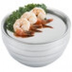 Vollrath 82005 Round Cover for 24 oz. Double Wall Bowl / Metal Display Tray - 5 3/4