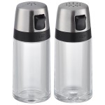 OXO 1234780 Good Grips Salt and Pepper Shaker Set OXO 1234780 Good Grips Salt and Pepper Shaker Set