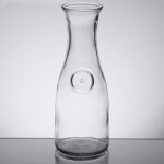 Anchor Hocking 139UR Excellency 34 oz. Glass Carafe - 12/Case