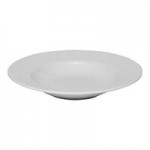 Ariane Eclipse 5 oz. White Embossed Porcelain Butter Ramekin - 12/Case