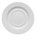 Ariane Eclipse 5 oz. White Embossed Porcelain Butter Ramekin - 12/Case