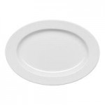 Ariane Eclipse 5 oz. White Embossed Porcelain Butter Ramekin - 12/Case
