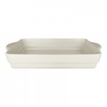 RAK Porcelain Chef's Fusion 10.2 oz. Sand White Porcelain Ramekin with Grooves - 12/Case