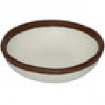 GET B-35-CRM Pottery Market 2.5 oz. Glazed Cream Melamine Ramekin with Brown Trim - 48/Case GET B-35-CRM Pottery Market 2.5 oz. Glazed Cream Melamine Ramekin with Brown Trim - 48/Case