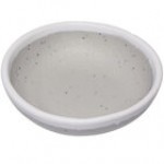 GET B-35-CRM Pottery Market 2.5 oz. Glazed Cream Melamine Ramekin with Brown Trim - 48/Case GET B-35-CRM Pottery Market 2.5 oz. Glazed Cream Melamine Ramekin with Brown Trim - 48/Case