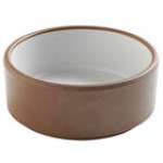 Cal-Mil Hudson 6 oz. Black Straight Sided Melamine Ramekin - 6/Case