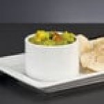 Libbey BW-019 Chef's Selection II 5.5 oz. Ultra Bright White Porcelain Canne Bowl - 36/Case
