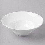 Libbey BW-019 Chef's Selection II 5.5 oz. Ultra Bright White Porcelain Canne Bowl - 36/Case