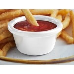 Acopa 2 oz. White Smooth Melamine Ramekin - 12/Case