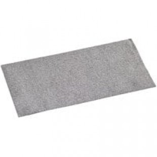 Choice Black Tweed Customizable Linen-Feel 1/8 Fold Dinner Napkin 15