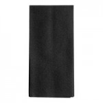 Choice Black Tweed Customizable Linen-Feel 1/8 Fold Dinner Napkin 15 Choice Black Tweed Customizable Linen-Feel 1/8 Fold Dinner Napkin 15