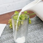 10 Strawberry Street WTR-8MILKJUG Whittier 21 oz. White Porcelain Milk Jug - 12/Case