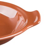 Libbey 922229800 Terracotta 11.25 oz. Handled Baker - 12/Case