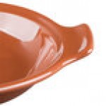Libbey 922229800 Terracotta 11.25 oz. Handled Baker - 12/Case