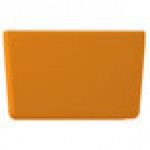 TableCraft CW4024X Contemporary Collection Orange 1 Qt. Straight Sided Bowl