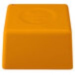 TableCraft CW4024X Contemporary Collection Orange 1 Qt. Straight Sided Bowl