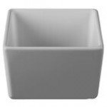 TableCraft CW4024X Contemporary Collection Orange 1 Qt. Straight Sided Bowl