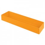 TableCraft CW4024X Contemporary Collection Orange 1 Qt. Straight Sided Bowl
