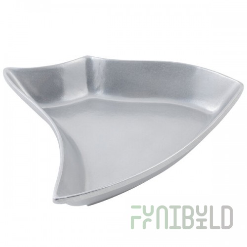 Bon Chef 70009P Futura 4 Qt. Pewter-Glo Cast Aluminum Bowl