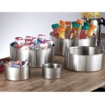 American Metalcraft DWB6 34 oz. Insulated Stainless Steel Double Wall Bowl
