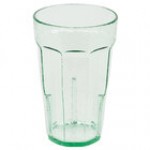 Cambro LT14427 Laguna 14 oz. Spanish Green Customizable SAN Plastic Tumbler - 36/Case