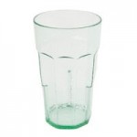 Cambro LT14427 Laguna 14 oz. Spanish Green Customizable SAN Plastic Tumbler - 36/Case