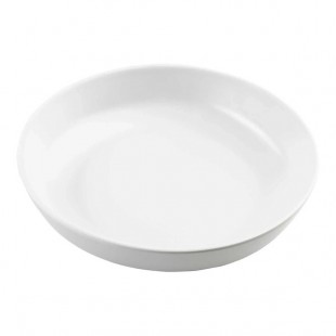 TableCraft Terra Collection 48 oz. White Round Melamine Serving Bowl - 5/Case TableCraft Terra Collection 48 oz. White Round Melamine Serving Bowl - 5/Case
