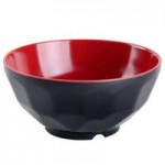 GET B-720-BK 16 oz. Black Fuji Bowl with Lid - 24/Case GET B-720-BK 16 oz. Black Fuji Bowl with Lid - 24/Case