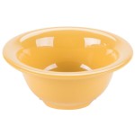 GET B-105-TY Diamond Mardi Gras 10 oz. Tropical Yellow Melamine Bowl - 48/Case