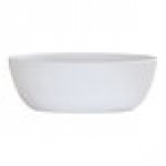 Cal-Mil Carmel 30 oz. Matte White Melamine Soup Bowl - 6/Case Cal-Mil Carmel 30 oz. Matte White Melamine Soup Bowl - 6/Case