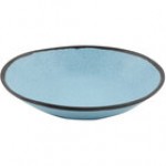 GET B-420-GR Pottery Market 1.3 Qt. Matte Speckled Gray Melamine Salad / Pasta Bowl - 12/Pack