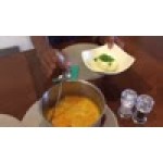 Vollrath 47892 6 oz. Two-Piece Stainless Steel Serving Ladle