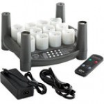 Sterno 60310 2.0 12 Piece Warm White Rechargeable Flameless Votive Set with EasyStack Charging Base, Power Adapter and Timer Remote Starter Kit Sterno 60310 2.0 12 Piece Warm White Rechargeable Flameless Votive Set with EasyStack Charging Base, Power Adapter and Timer Remote Starter Kit