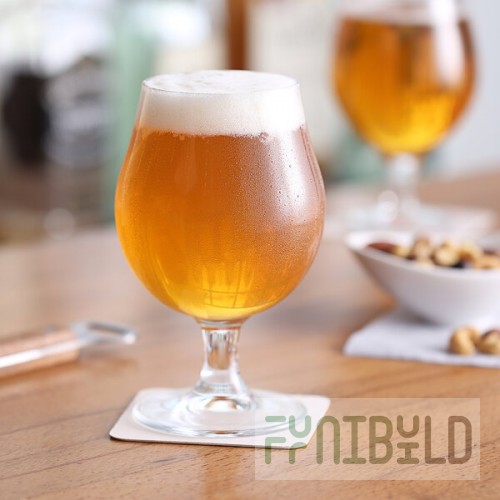 Pasabahce Draft from Steelite International 16.75 oz. Fully Tempered Stemmed Beer Glass - 24/Case