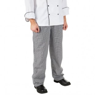 Mercer Culinary Millennia® Unisex Houndstooth Cook Pants M60030HT - M Mercer Culinary Millennia® Unisex Houndstooth Cook Pants M60030HT - M