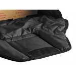Cambro GBP318110 Customizable Insulated Black Pizza Delivery GoBag® - Holds up to (3) 18