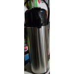 Service Ideas Eco-Air® 2.2 Liter Glass Lined Airpot with Lever and Sight Glass ECAL22SGY Service Ideas Eco-Air® 2.2 Liter Glass Lined Airpot with Lever and Sight Glass ECAL22SGY